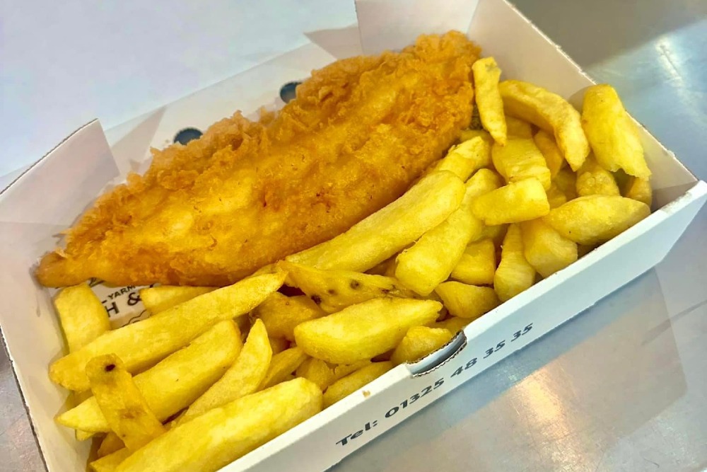 Yarm Road Fish and Chips - cod chips